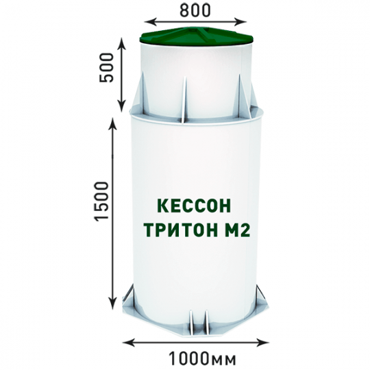 Купить Кессон для скважины Тритон М-2 в г. Рыбинск по цене производителя